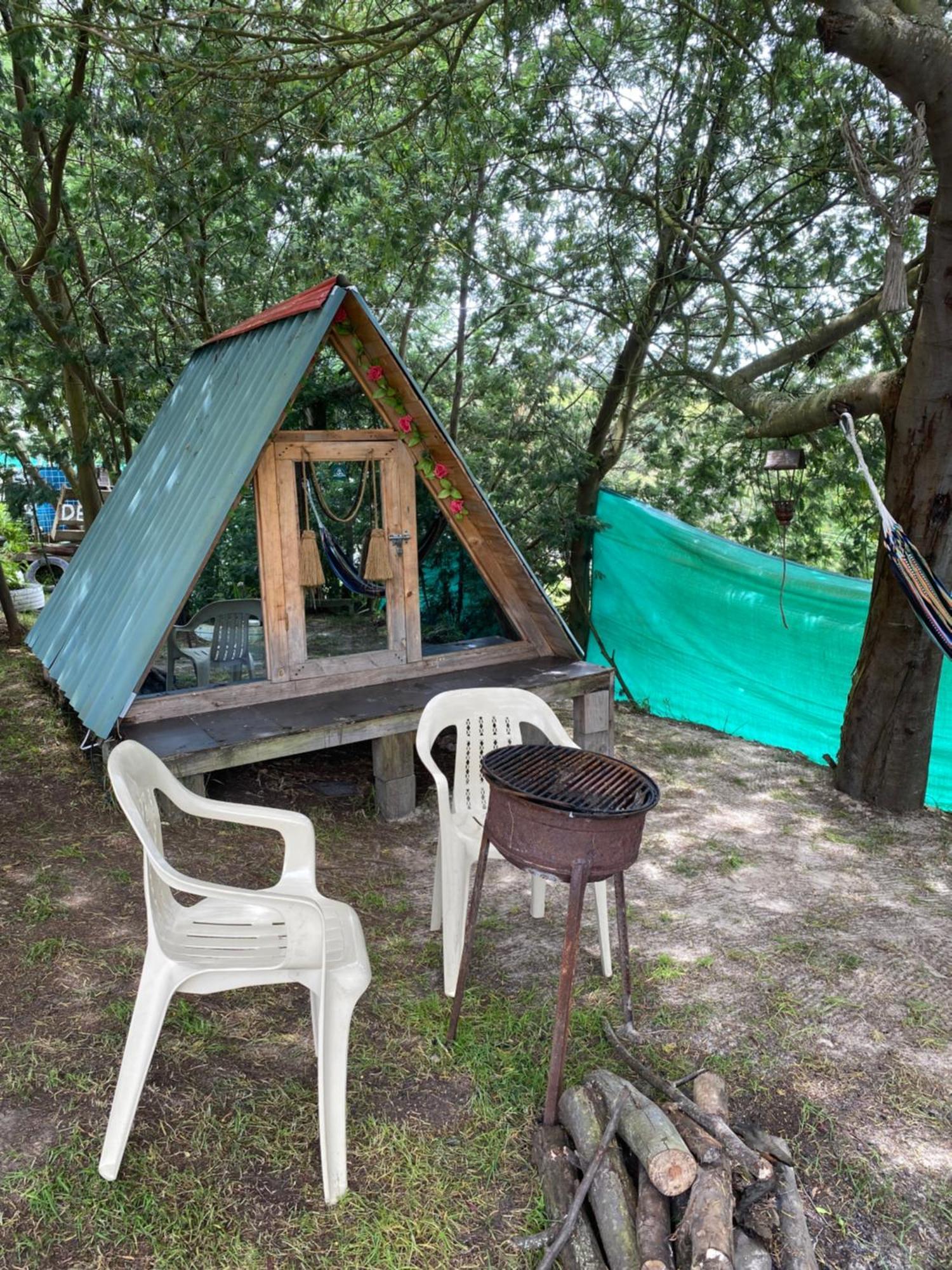 Mini Cabana Roca Glamping Суэска Экстерьер фото